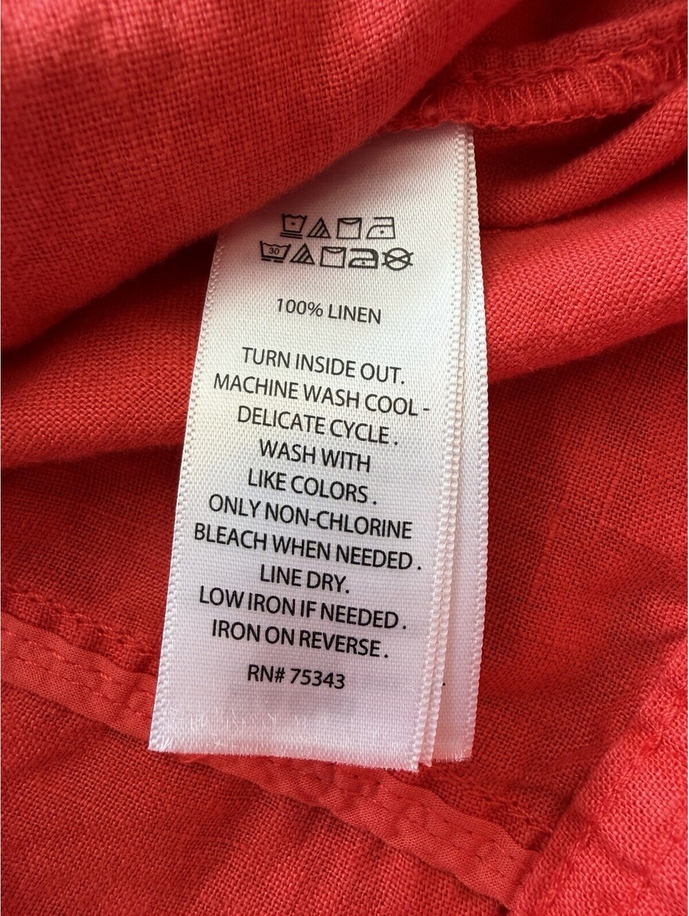 JNY Jones New York 100% Linen Jacket Natural Fibers Layers Fall Spring Casual S - Picture 7 of 15